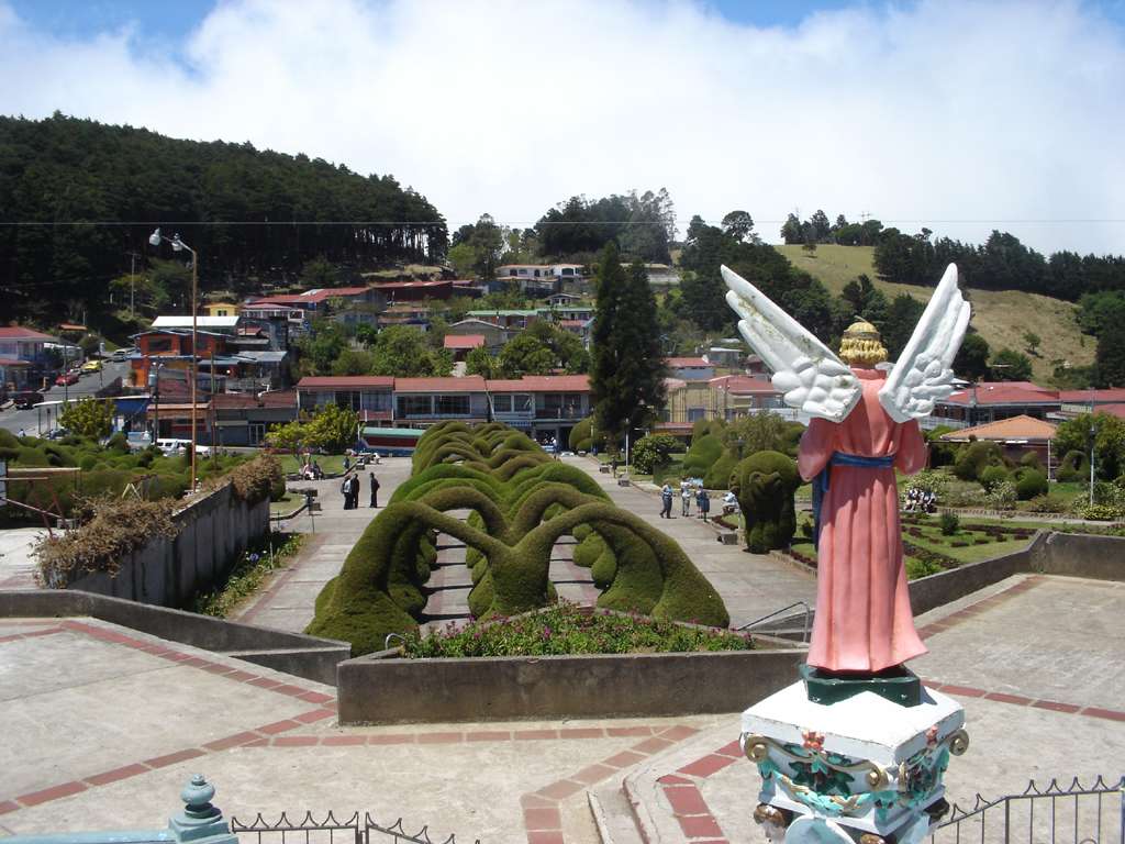 Zarcero as seen from the Church