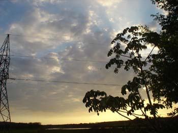 Sun is setting